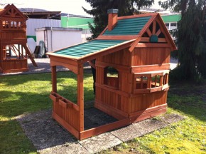 Kinderspielhaus Fiesta Playhouse inkl. picnic-Tisch/Stühlen